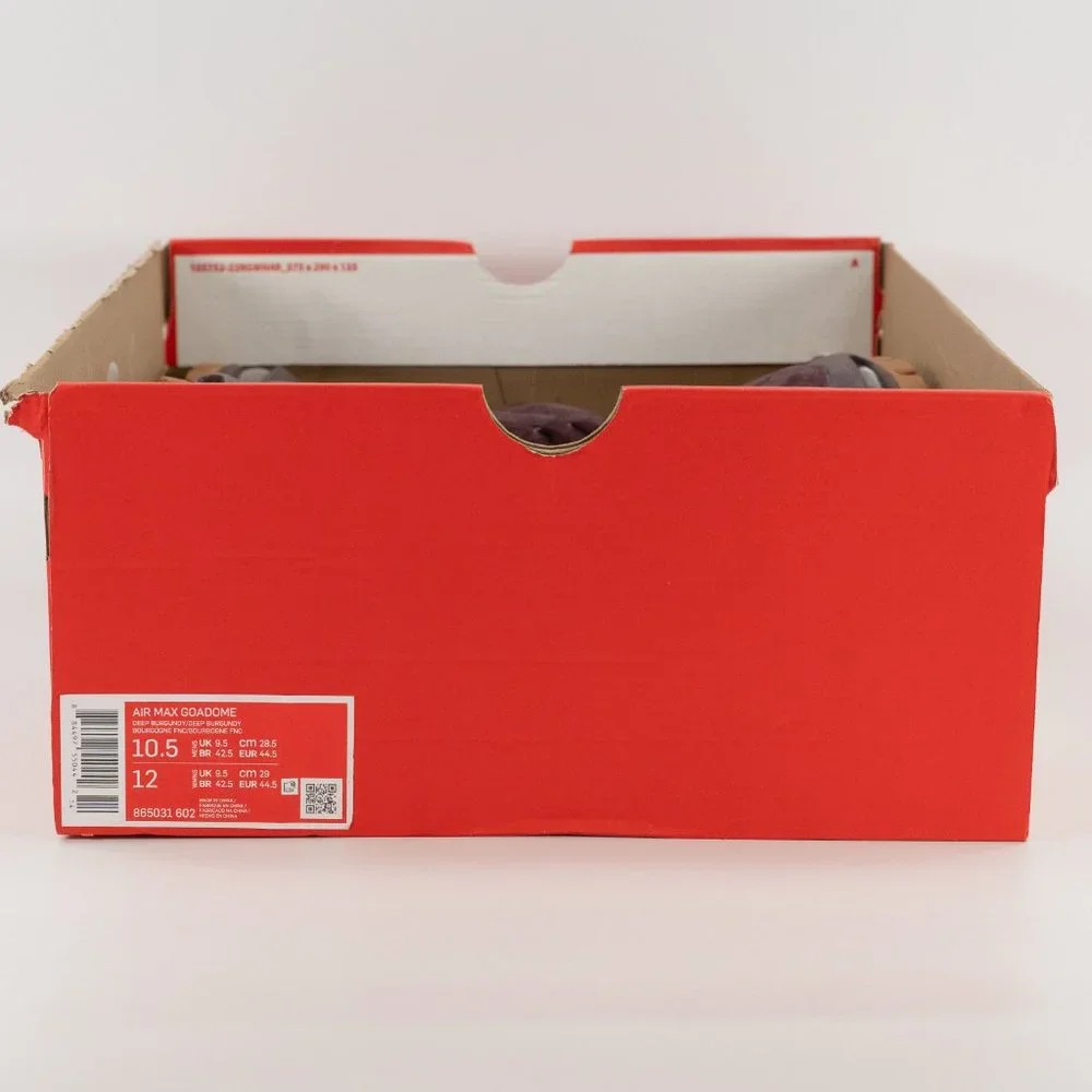 Nike Air Max Goadome 'Deep Burgundy' 865031-602 Suede Boot size 9 - 13